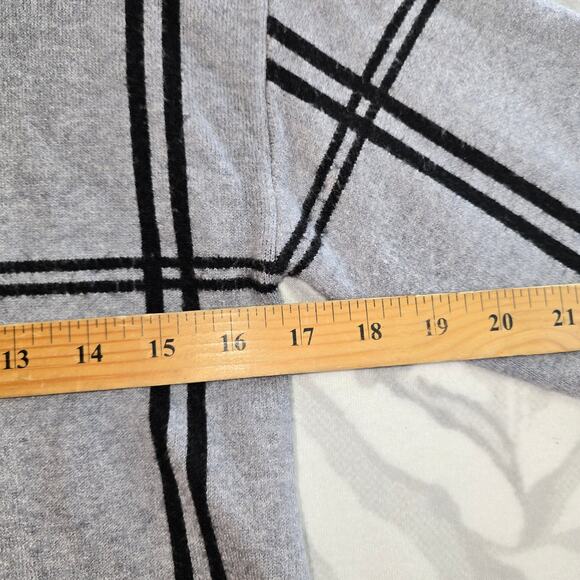 Ellen Tracy Turtleneck Sweater Gray/Black Women's Size M - Picture 4 of 7